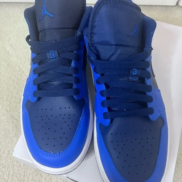 WMNS Air Jordan 1 Low – Game Royal/Stealth-Blue Void (Size 8.5) - Picture 5 of 5